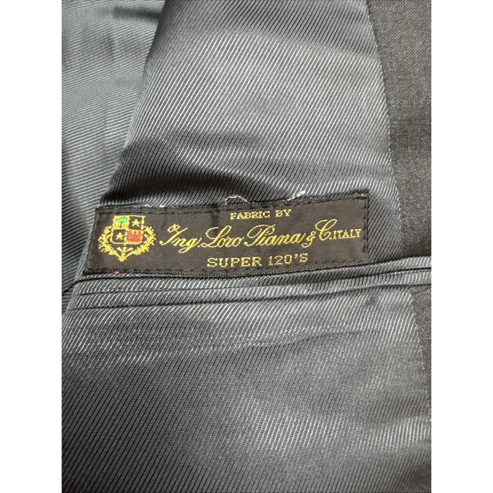 Loro Piana Gilbert & Lodge‎ Mens Sz 44R Super 120's Gray Wool Jacket Sport Coat